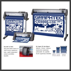 Graphtec CE6000 Serisi Kesici Plotterler